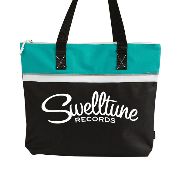 Swelltune Records Zippered Tote Bag