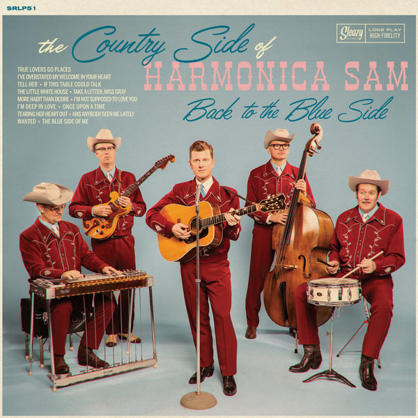 The Country Side of Harmonica Sam - Back to the Blue Side 12" LP Vinyl Record