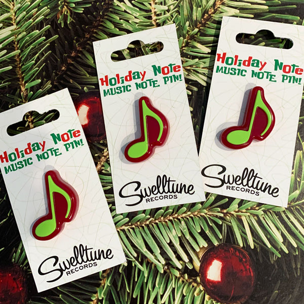 Swelltune Holiday Note Music Note Pin