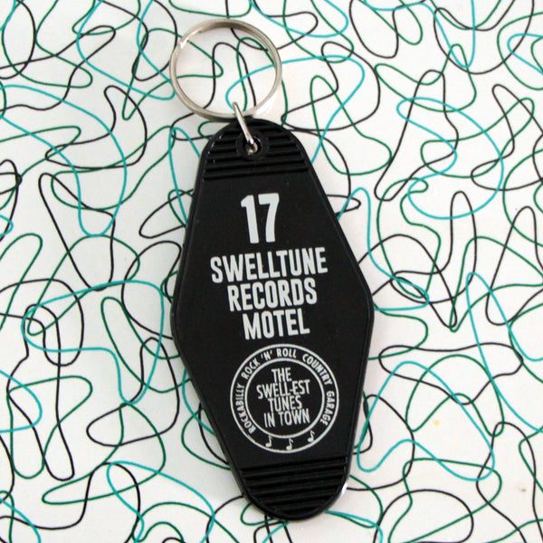 Classic Swelltune Records Motel Keychain